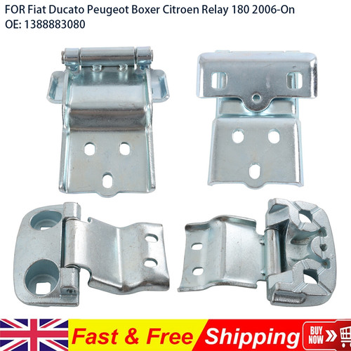 Rear door hinge set fits - rear,