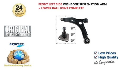 Front axle left suspension - left, arm