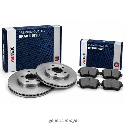 Front brake vented discs - front,