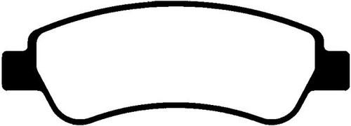 Rear brake pad - rear,