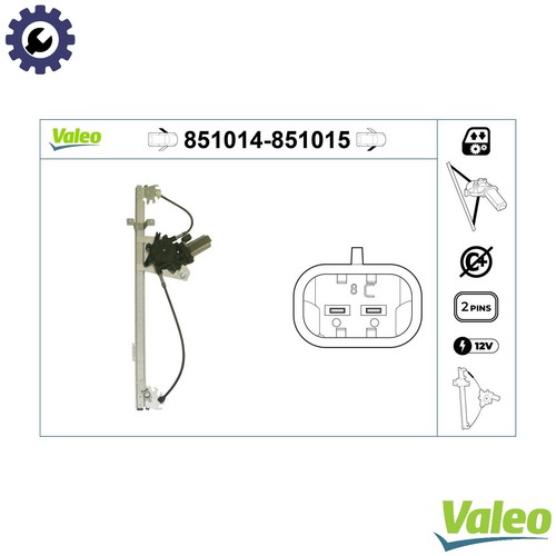 Window regulator 851014 for - 851014,