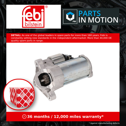 Starter motor fits peugeot - motor,