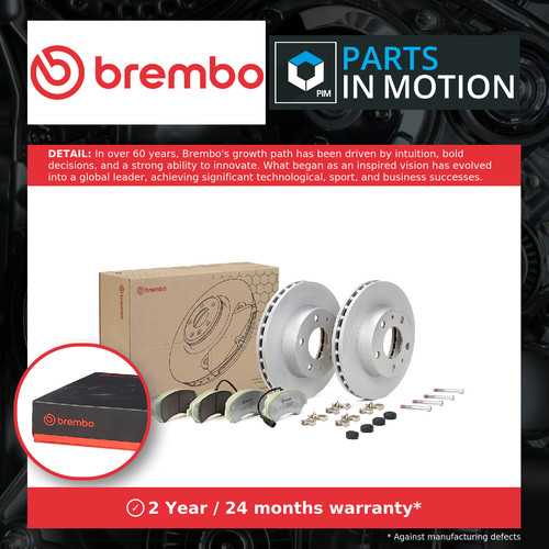 Brake discs and - pads, fits