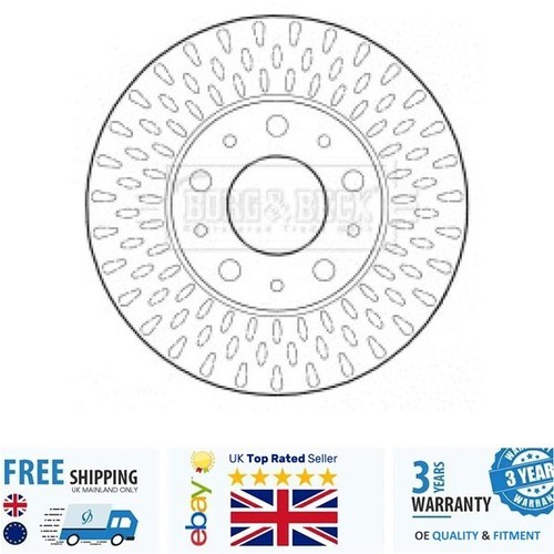 Brake disc bbd4608 - brake, peugeot