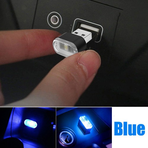 Mini usb blue led car - usb,